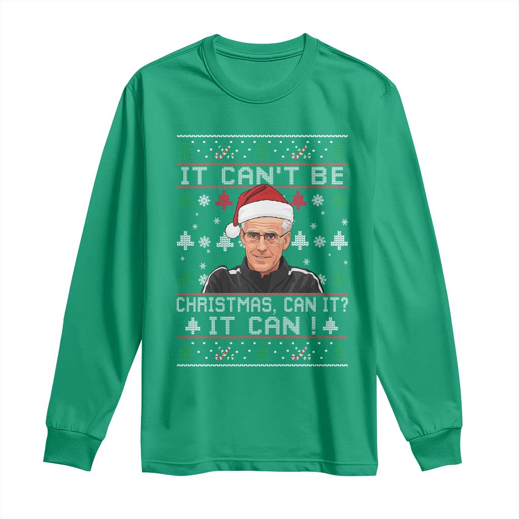 Christmas McCarthy It Can’t Be Long Sleeve Shirt Retro Football Fan Ugly Xmas - Wonder Print Shop
