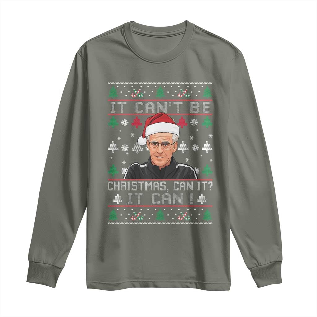 Christmas McCarthy It Can’t Be Long Sleeve Shirt Retro Football Fan Ugly Xmas - Wonder Print Shop