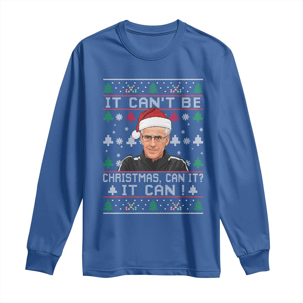 Christmas McCarthy It Can’t Be Long Sleeve Shirt Retro Football Fan Ugly Xmas - Wonder Print Shop