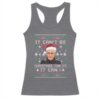 Christmas McCarthy It Can’t Be Racerback Tank Top Retro Football Fan Ugly Xmas - Wonder Print Shop