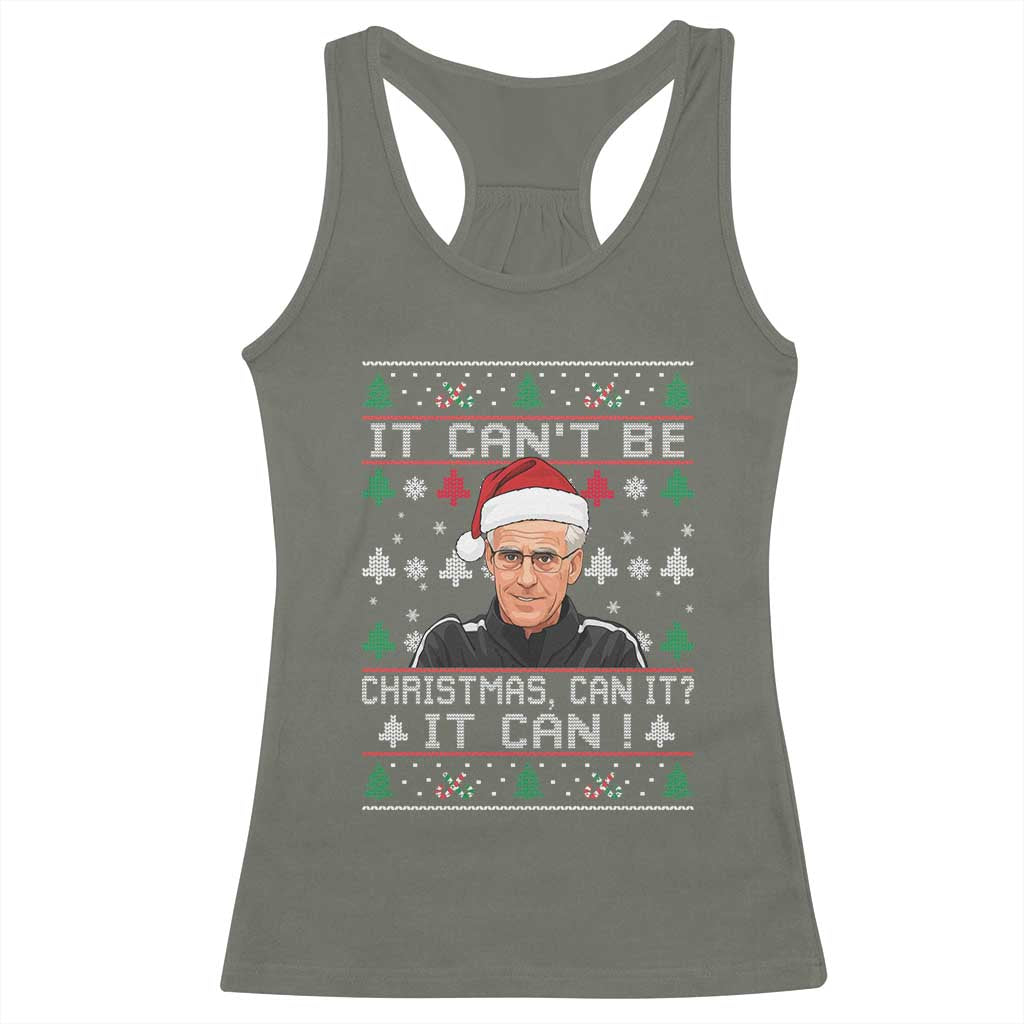 Christmas McCarthy It Can’t Be Racerback Tank Top Retro Football Fan Ugly Xmas - Wonder Print Shop