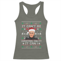 Christmas McCarthy It Can’t Be Racerback Tank Top Retro Football Fan Ugly Xmas - Wonder Print Shop