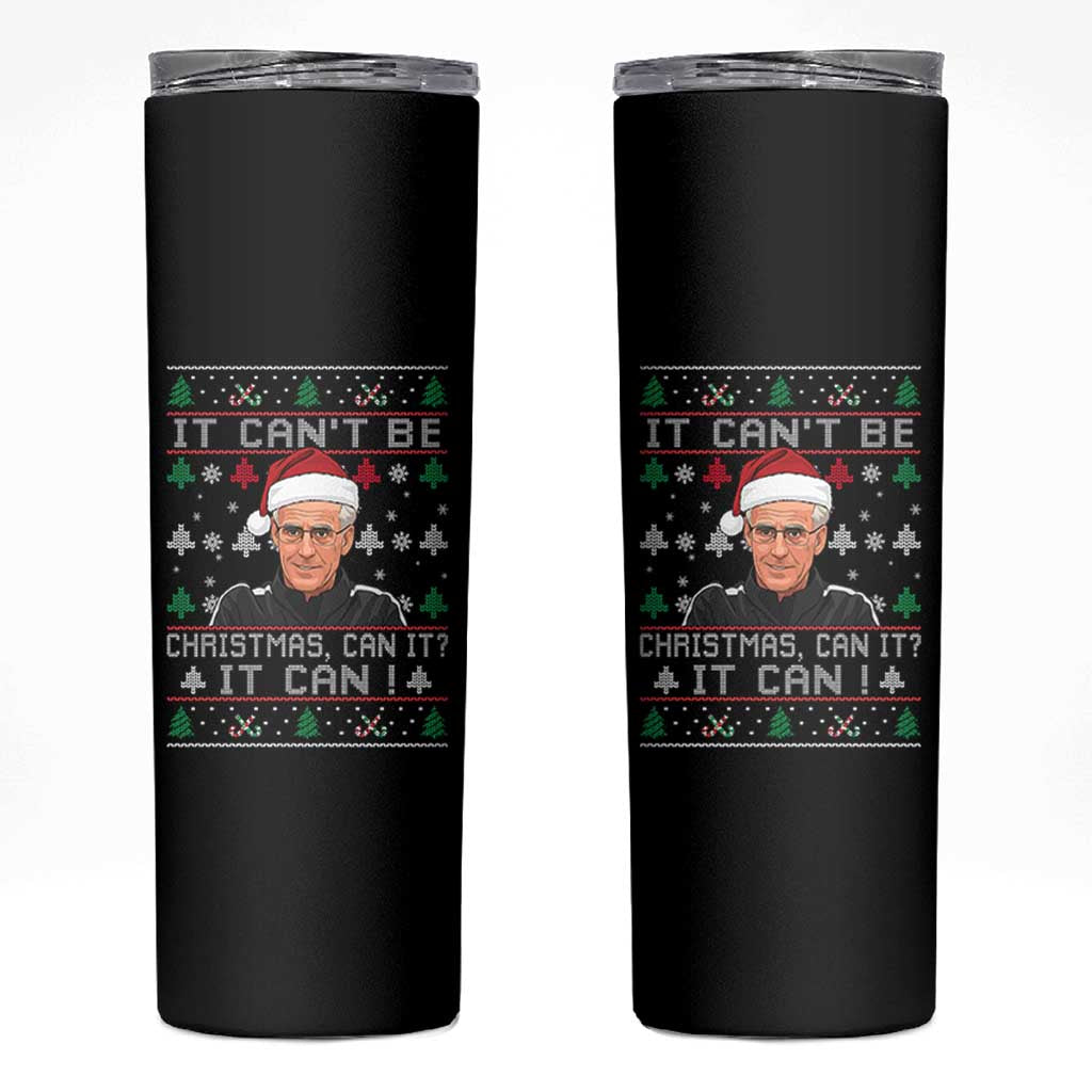 Christmas McCarthy It Can’t Be Skinny Tumbler Retro Football Fan Ugly Xmas - Wonder Print Shop
