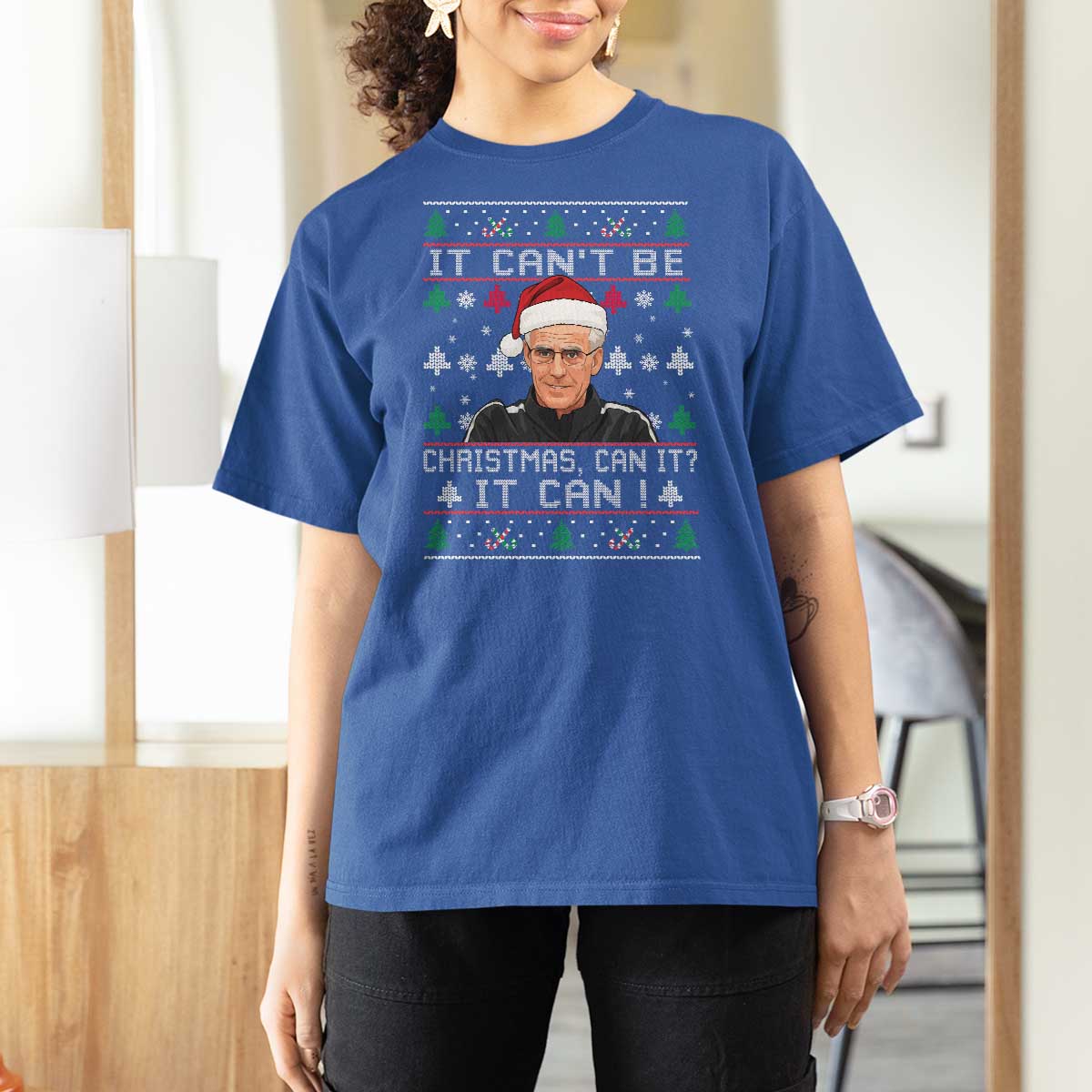 Christmas McCarthy It Can’t Be T Shirt For Women Retro Football Fan Ugly Xmas - Wonder Print Shop