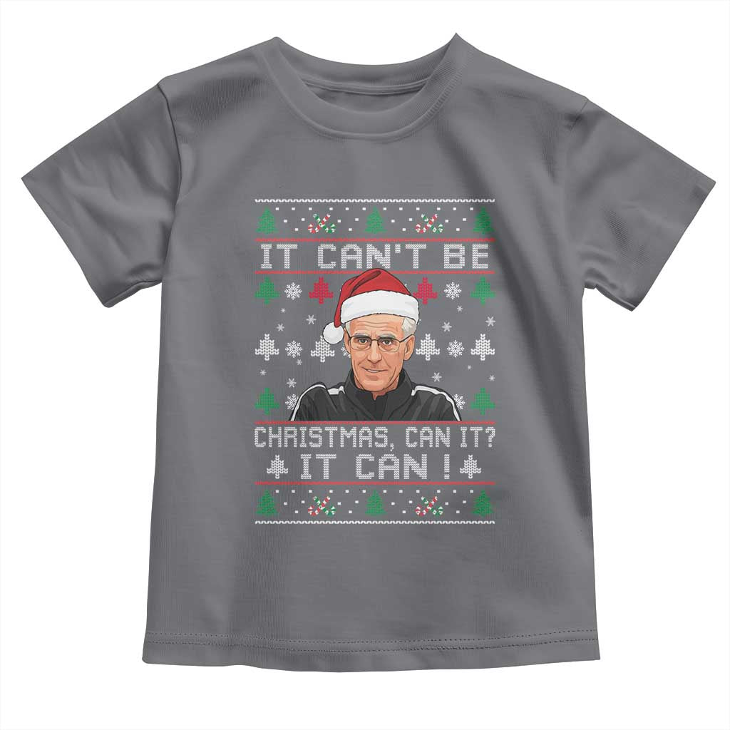 Christmas McCarthy It Can’t Be Toddler T Shirt Retro Football Fan Ugly Xmas - Wonder Print Shop