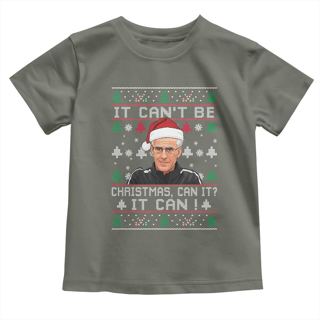 Christmas McCarthy It Can’t Be Toddler T Shirt Retro Football Fan Ugly Xmas - Wonder Print Shop