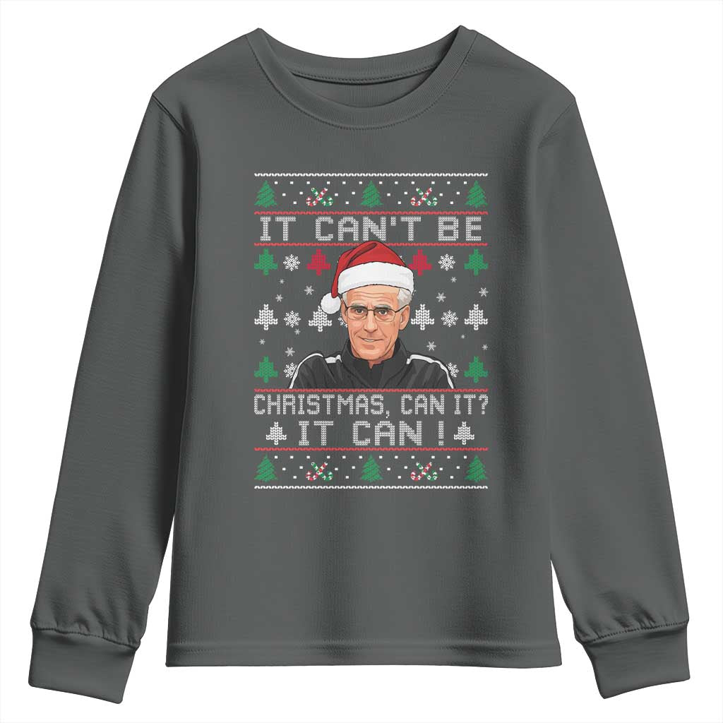 Christmas McCarthy It Can’t Be Youth Sweatshirt Retro Football Fan Ugly Xmas - Wonder Print Shop