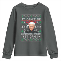 Christmas McCarthy It Can’t Be Youth Sweatshirt Retro Football Fan Ugly Xmas - Wonder Print Shop