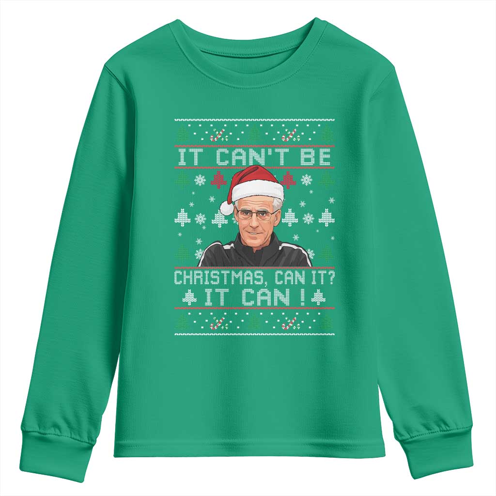 Christmas McCarthy It Can’t Be Youth Sweatshirt Retro Football Fan Ugly Xmas - Wonder Print Shop