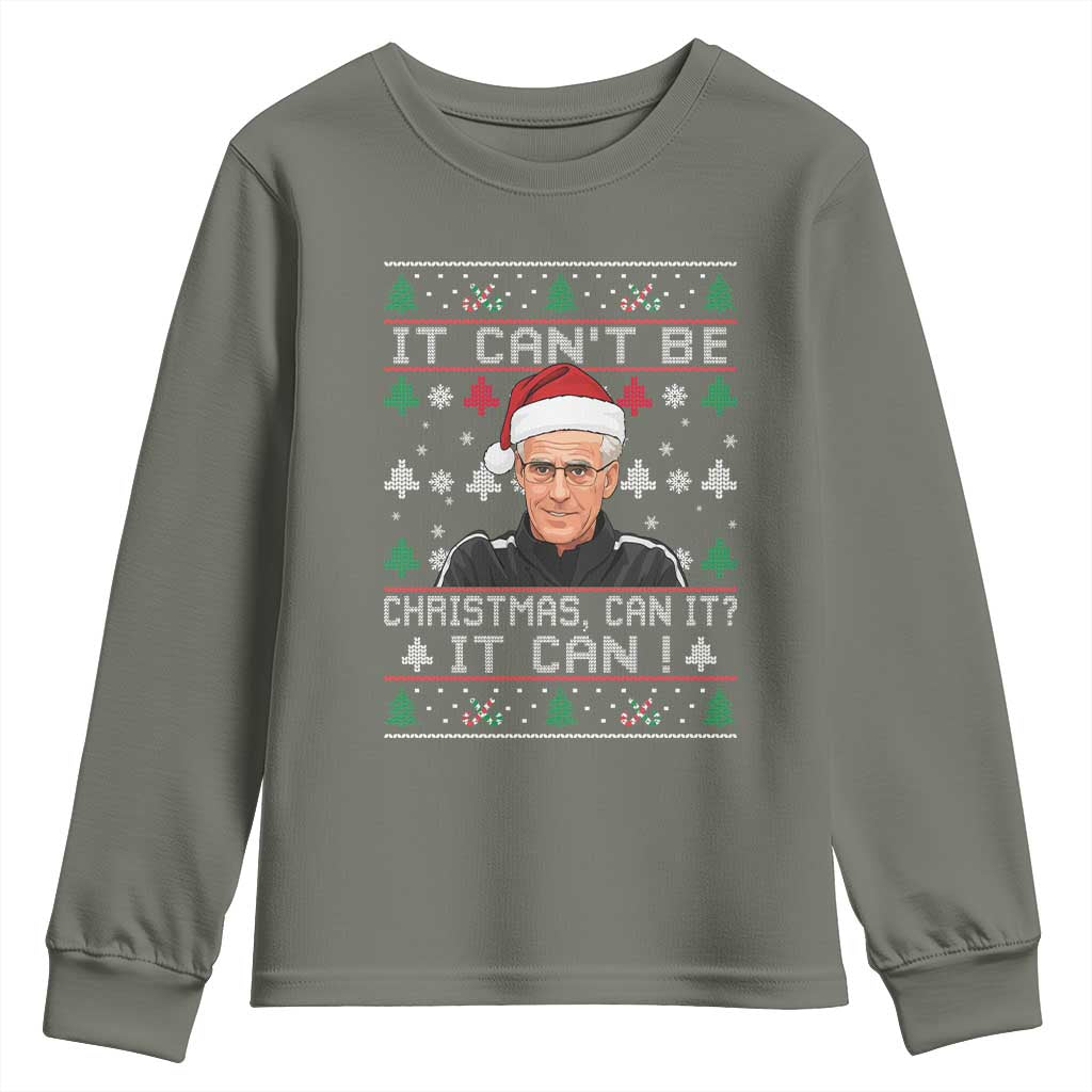 Christmas McCarthy It Can’t Be Youth Sweatshirt Retro Football Fan Ugly Xmas - Wonder Print Shop