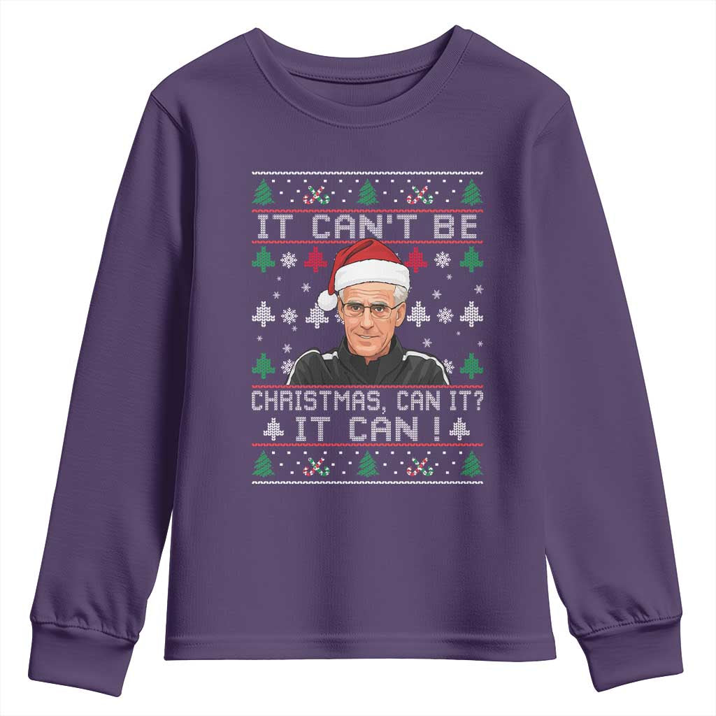 Christmas McCarthy It Can’t Be Youth Sweatshirt Retro Football Fan Ugly Xmas - Wonder Print Shop