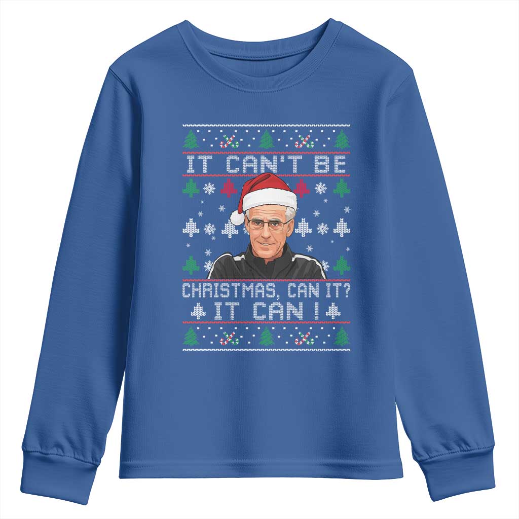 Christmas McCarthy It Can’t Be Youth Sweatshirt Retro Football Fan Ugly Xmas - Wonder Print Shop