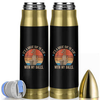 Funny Golf Bullet Tumbler Retro Its A Great Day To Play With My Balls - Wonder Print Shop