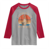 Funny Golf Raglan Shirt Retro Its A Great Day To Play With My Balls - Wonder Print Shop