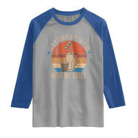 Funny Golf Raglan Shirt Retro Its A Great Day To Play With My Balls - Wonder Print Shop