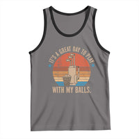 Funny Golf Tank Top Retro Its A Great Day To Play With My Balls - Wonder Print Shop