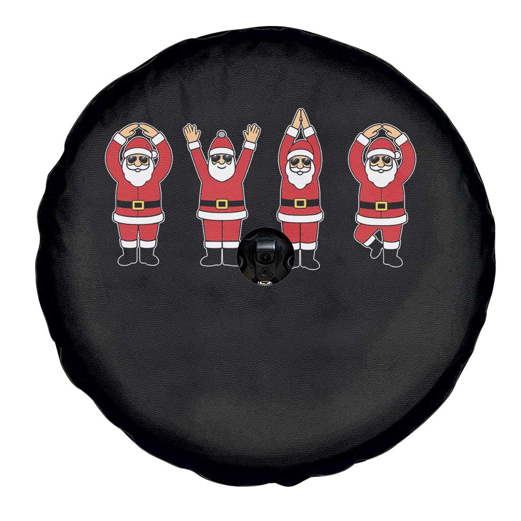 Santa O-H-I-O State Spare Tire Cover Funny Santa Christmas Ohio Midwestern Party Team - Wonder Print Shop