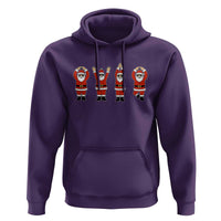 Santa O-H-I-O State Hoodie Funny Santa Christmas Ohio Midwestern Party Team - Wonder Print Shop