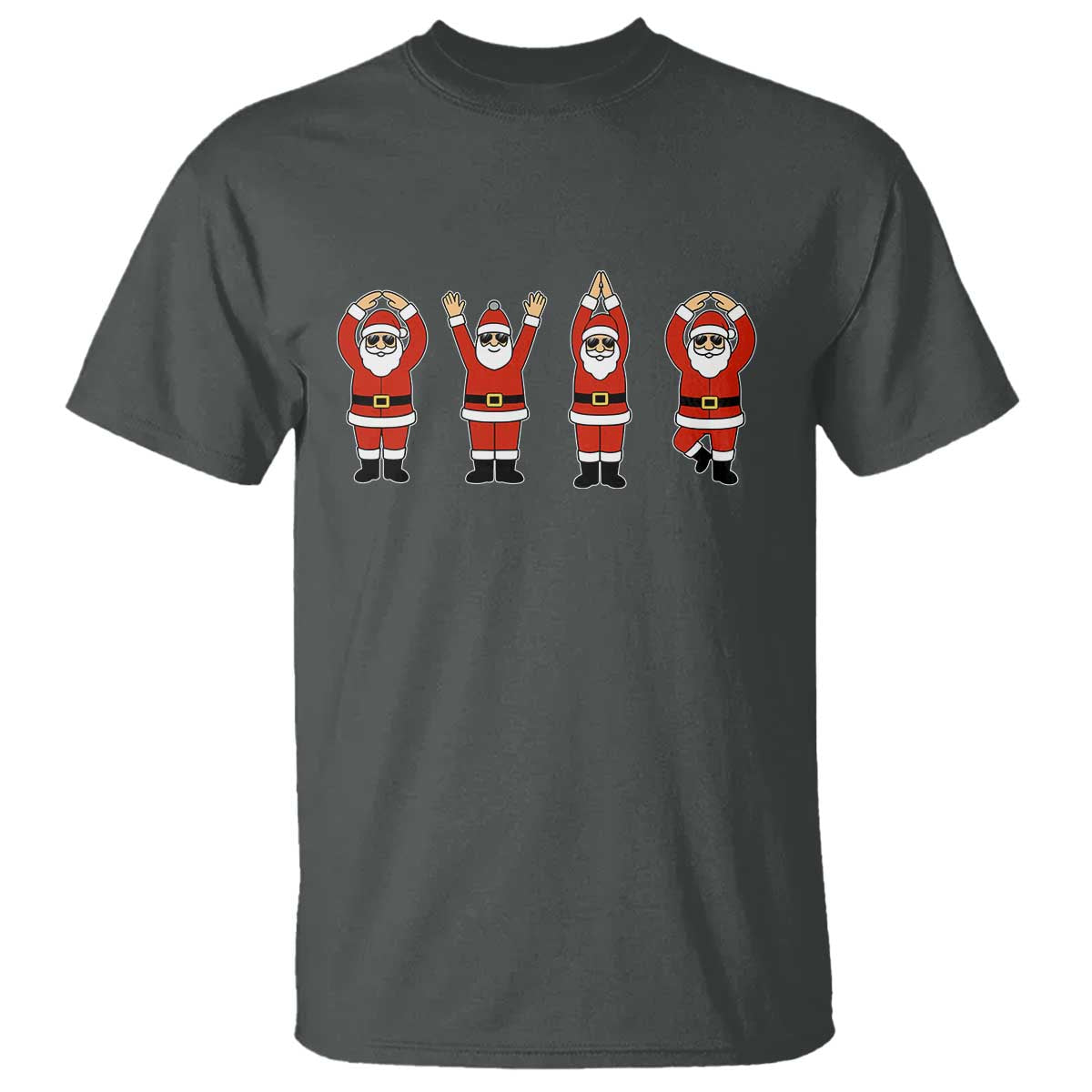 Santa O-H-I-O State T Shirt Funny Santa Christmas Ohio Midwestern Party Team - Wonder Print Shop