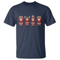 Santa O-H-I-O State T Shirt Funny Santa Christmas Ohio Midwestern Party Team - Wonder Print Shop
