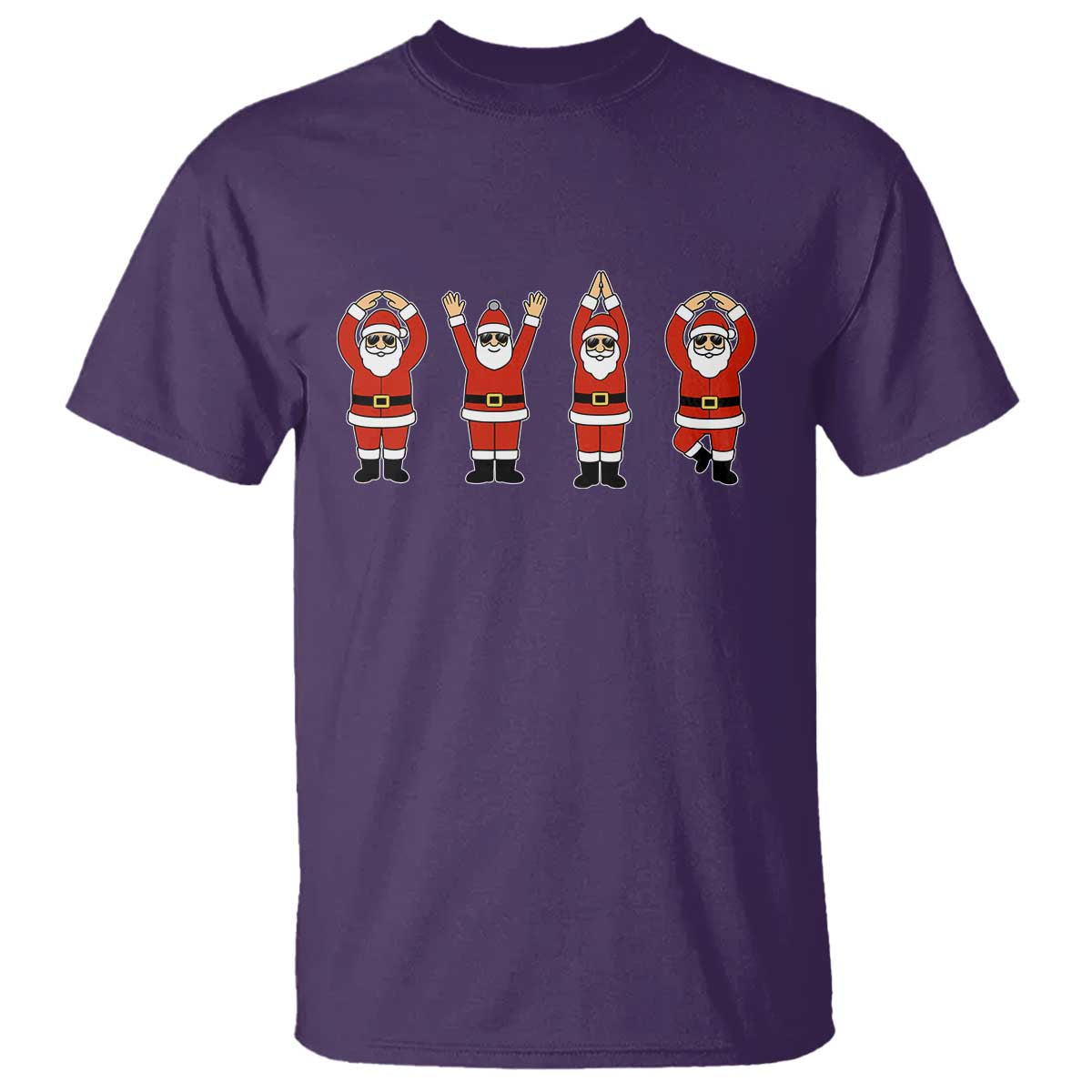 Santa O-H-I-O State T Shirt Funny Santa Christmas Ohio Midwestern Party Team - Wonder Print Shop