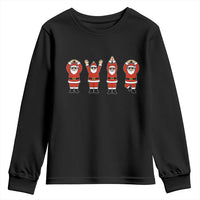 Santa O-H-I-O State Youth Sweatshirt Funny Santa Christmas Ohio Midwestern Party Team - Wonder Print Shop