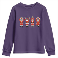 Santa O-H-I-O State Youth Sweatshirt Funny Santa Christmas Ohio Midwestern Party Team - Wonder Print Shop
