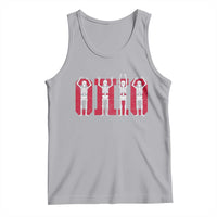 O-H-I-O State Tank Top Funny Skeletons Ohio Vintage Halloween Team - Wonder Print Shop