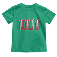 O-H-I-O State Toddler T Shirt Funny Skeletons Ohio Vintage Halloween Team - Wonder Print Shop