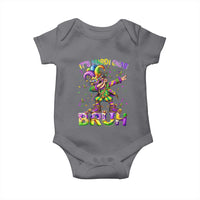 It's Mardi Gras Bruh Baby Onesie Dabbing Boy Kids