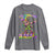 It's Mardi Gras Bruh Long Sleeve Shirt Dabbing Boy Kids