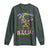 It's Mardi Gras Bruh Long Sleeve Shirt Dabbing Boy Kids