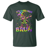 It's Mardi Gras Bruh T Shirt Dabbing Boy Kids
