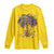 Mardi Gras Bead Tree Long Sleeve Shirt Carnival New Orleans Hawaiian Tropical Palm Tree 2025