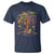 Mardi Gras Bead Tree T Shirt Carnival New Orleans Hawaiian Tropical Palm Tree 2025
