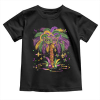 Mardi Gras Bead Tree Toddler T Shirt Carnival New Orleans Hawaiian Tropical Palm Tree 2025