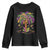 Mardi Gras Bead Tree Youth Sweatshirt Carnival New Orleans Hawaiian Tropical Palm Tree 2025