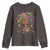 Mardi Gras Bead Tree Youth Sweatshirt Carnival New Orleans Hawaiian Tropical Palm Tree 2025