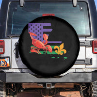 Louisiana Spare Tire Cover Louisiana New Orleans Party Custume Beads - Wonder Print Shop