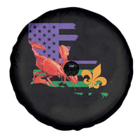 Louisiana Spare Tire Cover Louisiana New Orleans Party Custume Beads - Wonder Print Shop