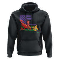 Louisiana Hoodie Louisiana New Orleans Party Custume Beads - Wonder Print Shop