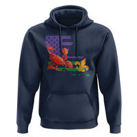 Louisiana Hoodie Louisiana New Orleans Party Custume Beads - Wonder Print Shop