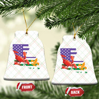 Louisiana Ceramic Ornament Louisiana New Orleans Party Custume Beads - Wonder Print Shop