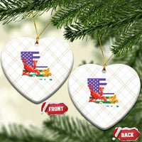 Louisiana Ceramic Ornament Louisiana New Orleans Party Custume Beads - Wonder Print Shop