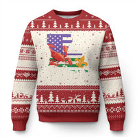 Louisiana Ugly Christmas Sweater Louisiana New Orleans Party Custume Beads - Wonder Print Shop