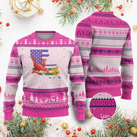 Louisiana Ugly Christmas Sweater Louisiana New Orleans Party Custume Beads - Wonder Print Shop