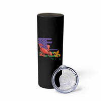 Louisiana Skinny Tumbler Louisiana New Orleans Party Custume Beads - Wonder Print Shop