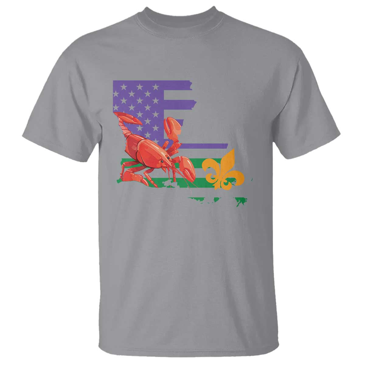 Louisiana T Shirt Louisiana New Orleans Party Custume Beads - Wonder Print Shop