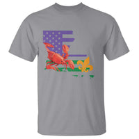 Louisiana T Shirt Louisiana New Orleans Party Custume Beads - Wonder Print Shop