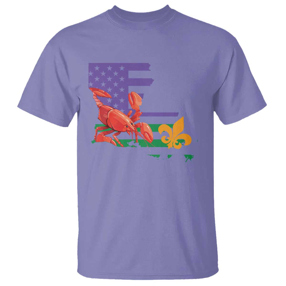 Louisiana T Shirt Louisiana New Orleans Party Custume Beads - Wonder Print Shop